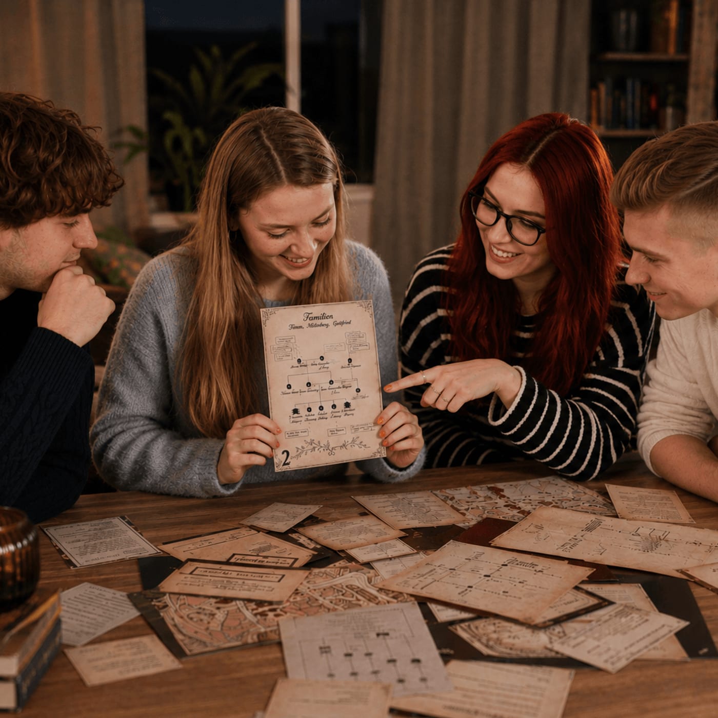 Spieleabend mit dem Escape Game